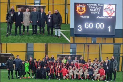 Samsun Büyükşehir Belediyemiz tarafından yapılan ÇOBANÖZÜ Semt Futbol sahası